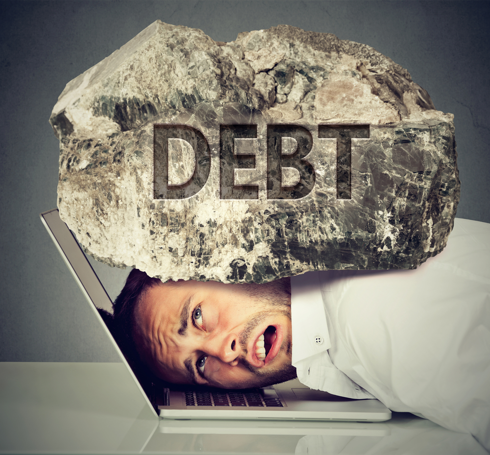 heavy debt burden
